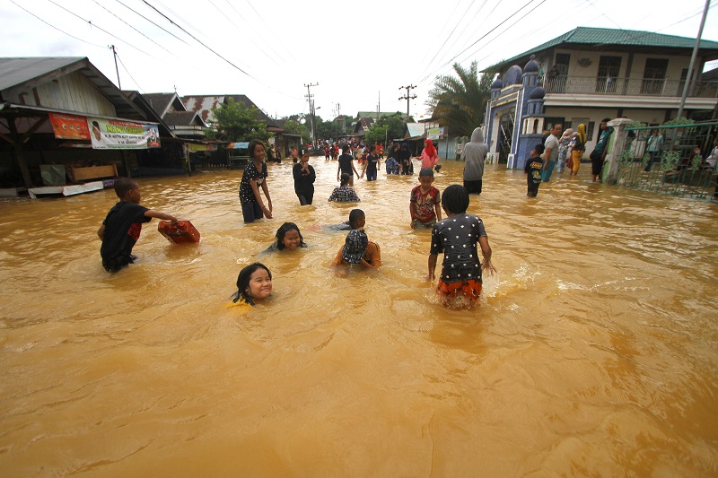 7 Kabupaten di Kalsel Banjir