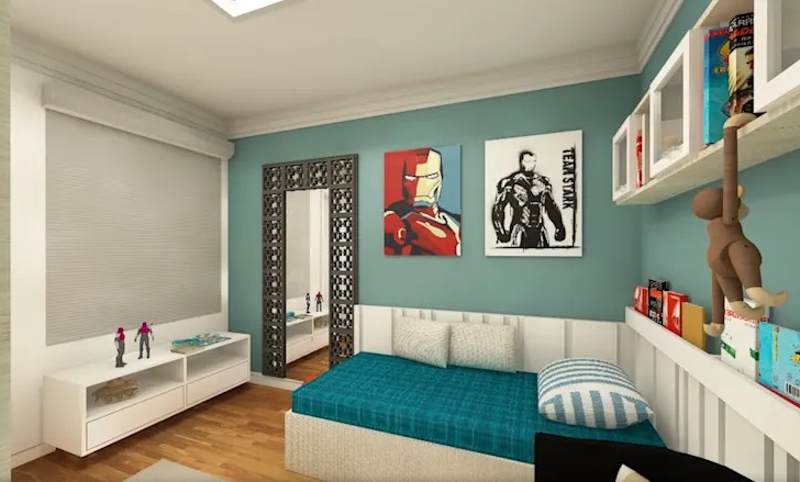 Tujuh Warna Kamar yang Baik untuk Perkembangan Anak