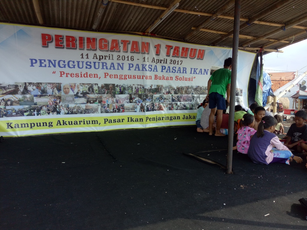 Rp5 Juta untuk Bangun Bedeng di Kampung Akuarium