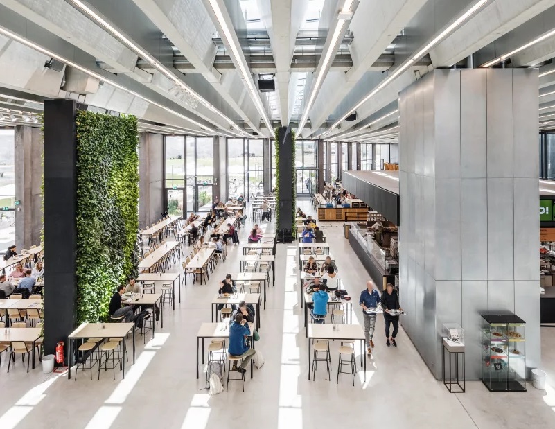 Kantor Baru Adidas dengan Atap Unik