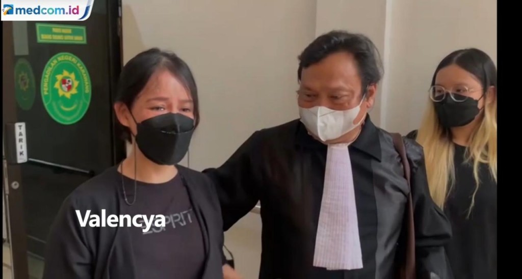 Valencya alias Nengsy Lim dituntut 1 tahun penjara lantaran mengomeli suaminya yang mabuk. Dokumentasi/ Medcom.id