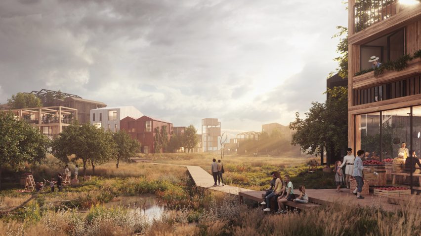 Kawasan Serba Kayu Pertama di Kopenhagen