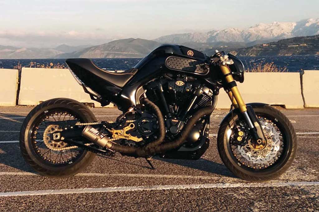 Yamaha MT-01 Golden Bull ala Kekedesign
