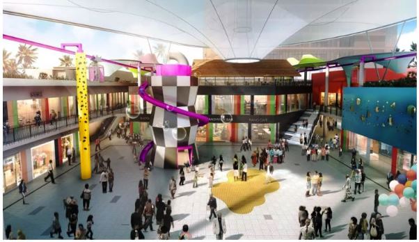 Beacon warisan warna-warni di Nairobi