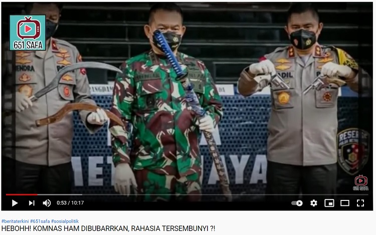 [Cek Fakta] Komnas HAM Dibubarkan? Ini Faktanya