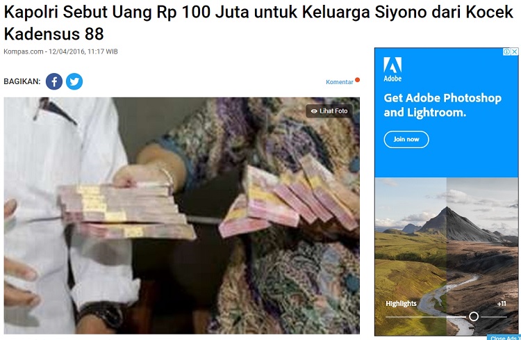 [Cek Fakta] Uang Tutup Mulut Rp100 Juta untuk Keluarga 6 Anggota FPI yang Tewas? Ini Faktanya