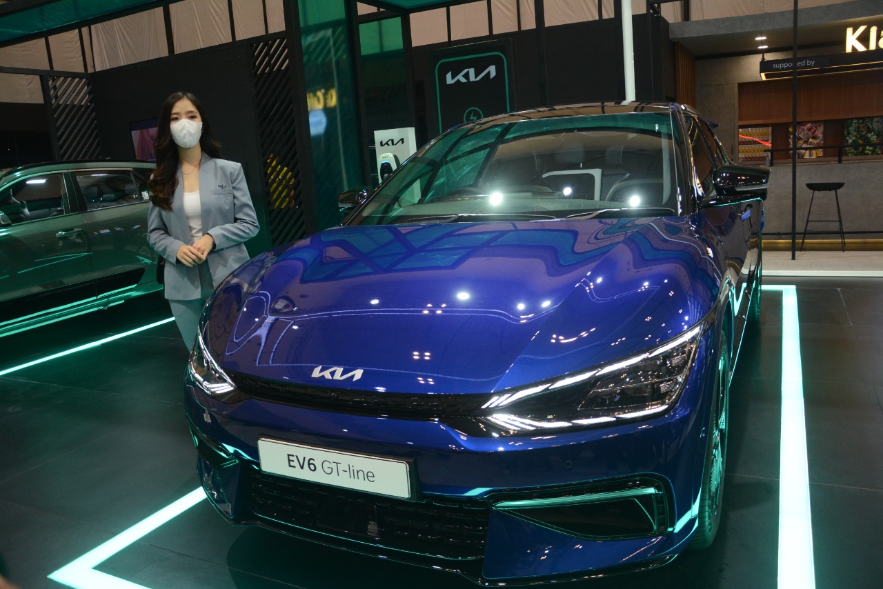 Formasi Lengkap Kia di GIIAS 2022, Ada Mobil Listrik Niro EV dan EV6 GT-Line
