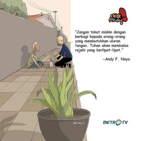 Andy F Noya Bicara Tentang Kebaikan Yang Buat Candu