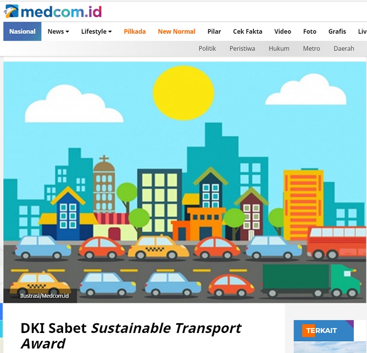 [Cek Fakta] Sepeda Masuk Tol Alasan Jakarta Raih Penghargaan Dunia? Ini Faktanya