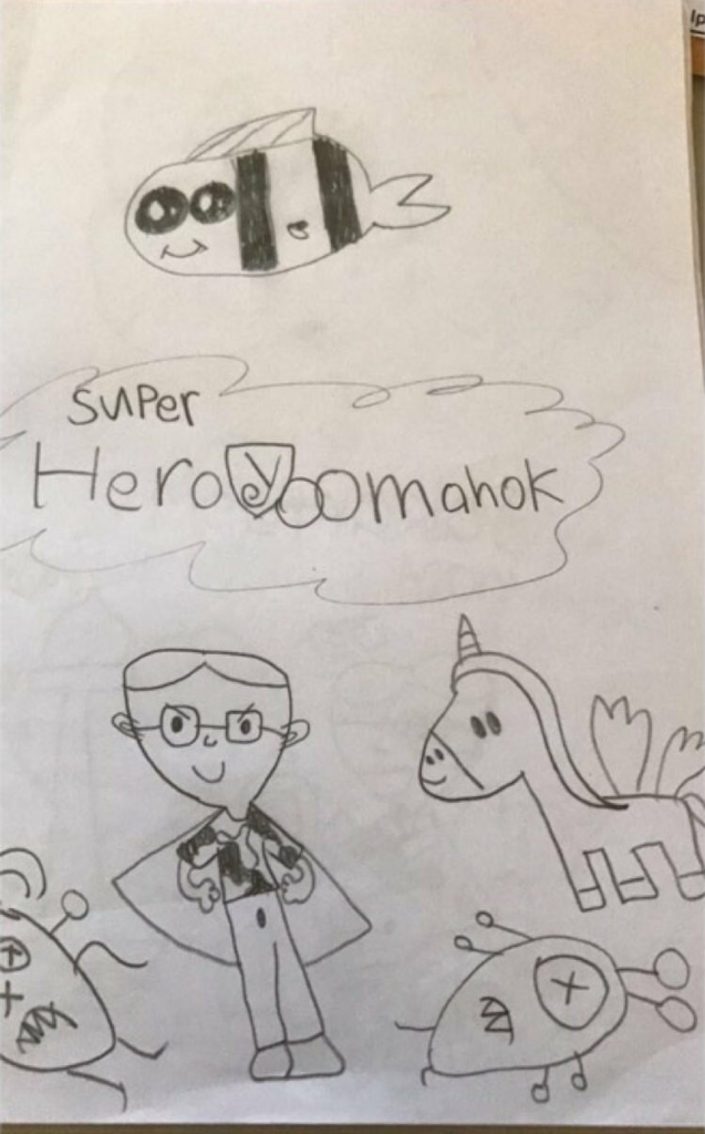 Bocah SD Persembahkan Komik untuk Ahok