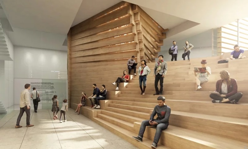 OMM, Museum yang Didominasi Kayu