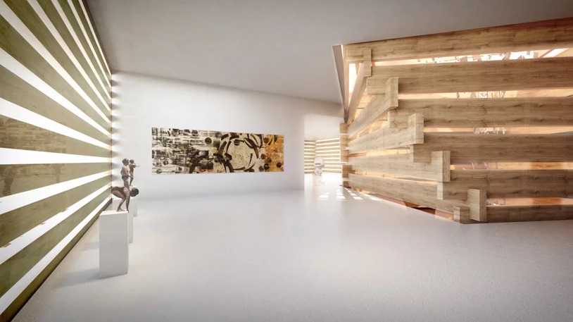 OMM, Museum yang Didominasi Kayu