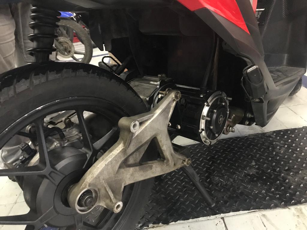 Canggih! Konversi Motor Bensin ke Listrik Cuma 45 Menit