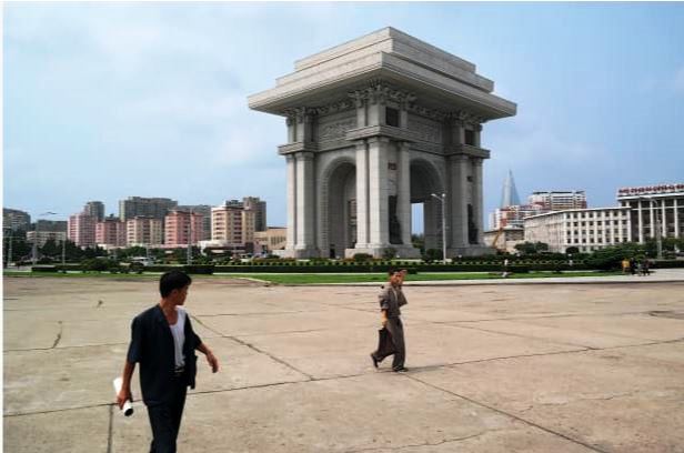 Dinasti Kim dalam arsitektur Korea Utara