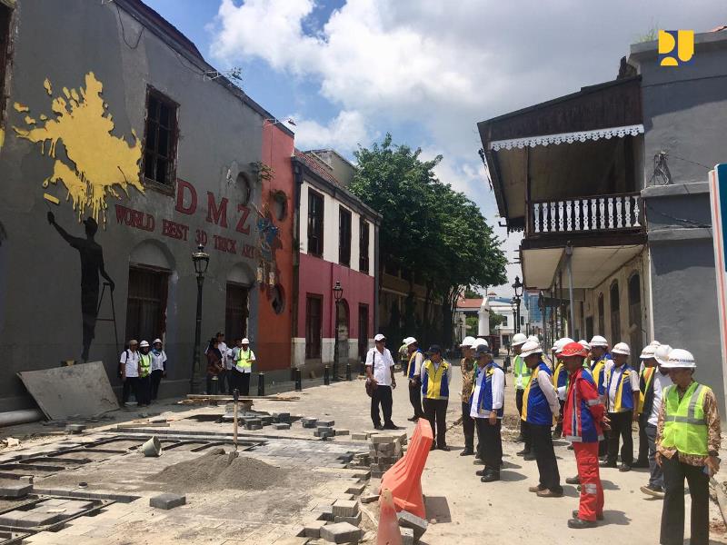 Penataan Kawasan Kota Lama Semarang Ditargetkan Rampung April 2019