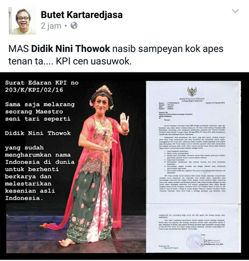 Meraba-raba Batas Sensor Lebay KPI 