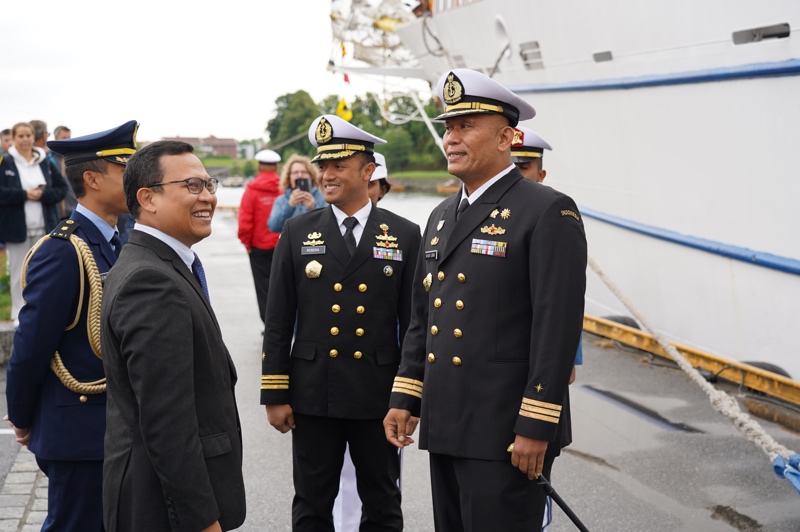 Bangga! KRI Bima Suci Menang Kapal Terbaik di <i>Event Tall Ship</i> Race Norwegia