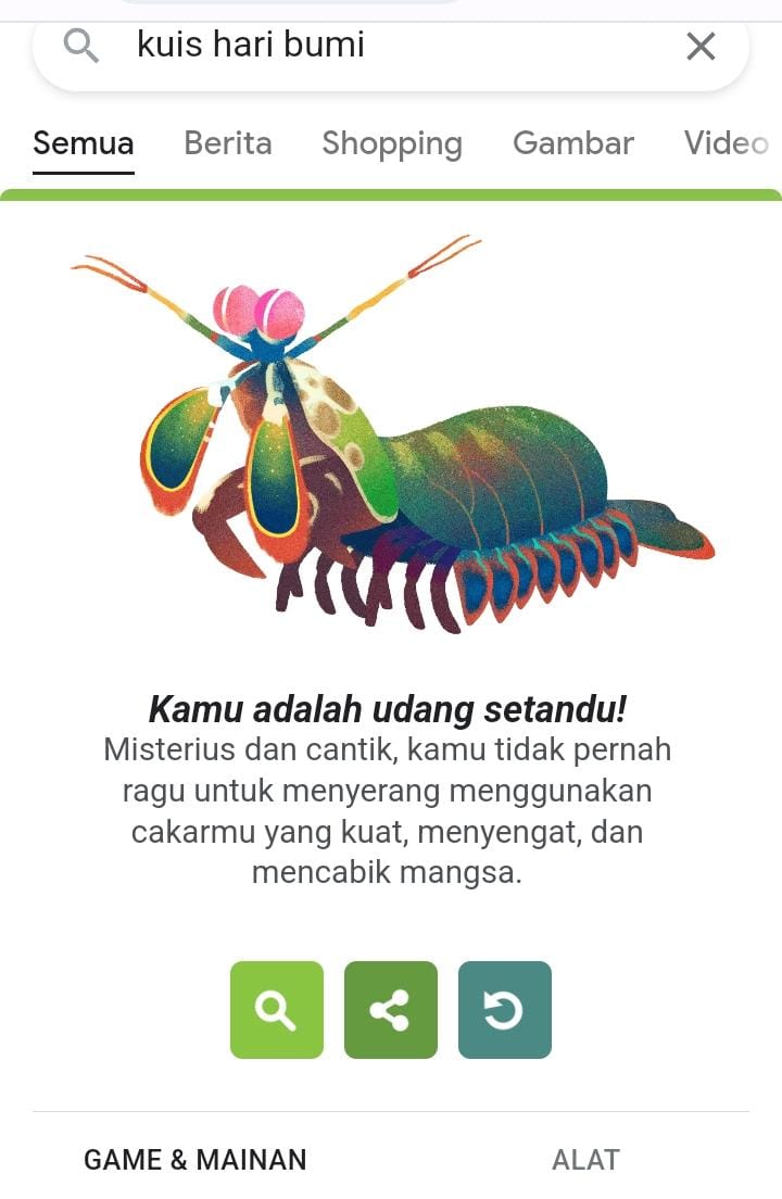 Cara Main Kuis Hari Bumi yang Viral di Medsos, Kamu Dapat Karakter Apa?