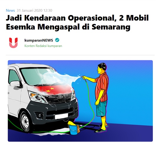 [Cek Fakta] Jalanan Macet karena Mobil Esemka Beroperasi? Ini Faktanya
