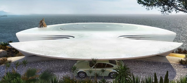 Rumah Batu dengan Desain Aerodinamika
