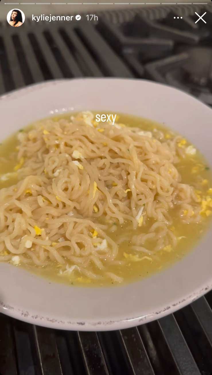 Kylie Jenner Sebut Mie Rebus Pakai Telur Itu Sexy