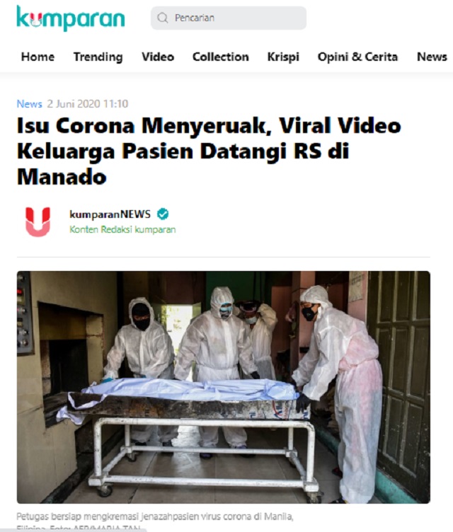 [Cek Fakta] Benarkah Video Ini Bukti Dokter Memanfaatkan Covid-19 sebagai Ladang Bisnis? Simak Faktanya