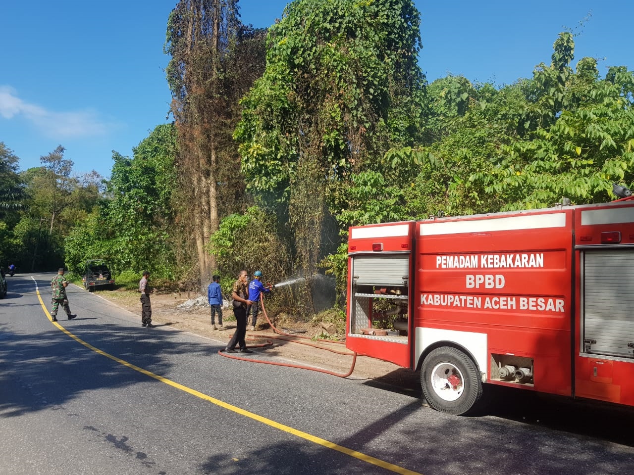 8 Hektare Lahan di Aceh Terbakar