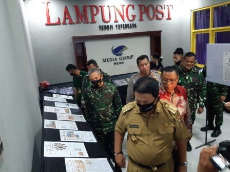 HUT Ke-46, Gubernur Tantang Lampung Post Kawal Pembangunan