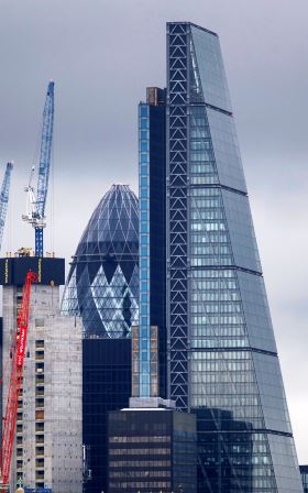Leadenhall, Parutan Keju dengan Lift Pintar