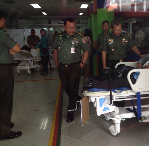 Korban Ledakan, Anggota Polantas Dibawa ke RSCM