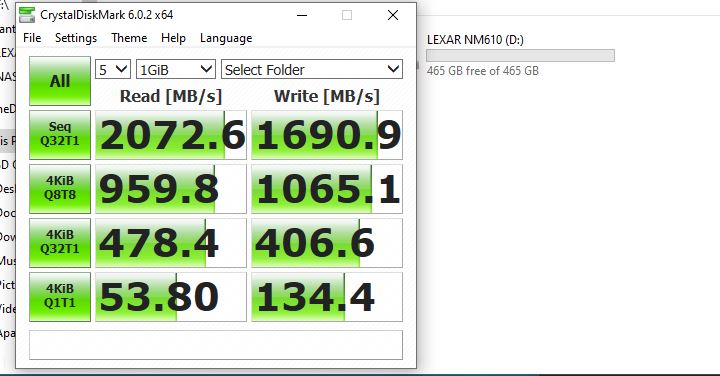 Lexar NM610 500GB, M.2 SSD Murah dan Kencang