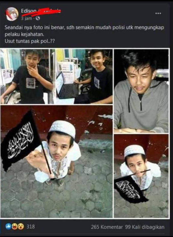 [Cek Fakta] Pelaku Penusukan Syekh Ali Jaber Simpatisan HTI? Ini Faktanya