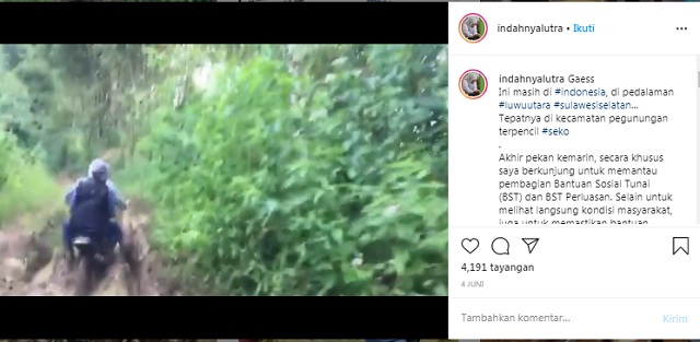 [Cek Fakta] Foto Bupati Indah Terbaring Sakit karena Jatuh saat Naik Motor Trail? Ini Faktanya