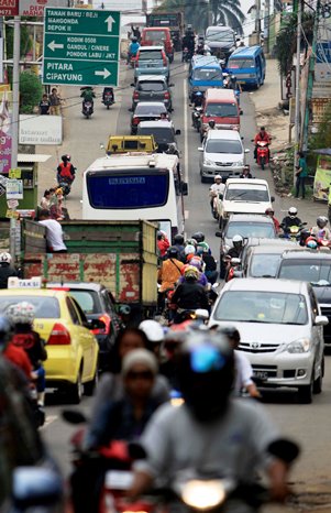 Geliat properti di suburban Jakarta