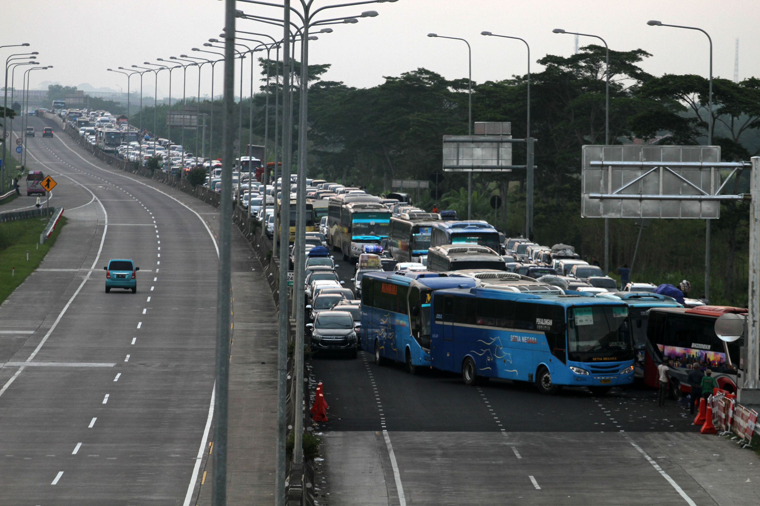Kapolda Jateng Tak Percaya Ada Pemudik Meninggal karena Kemacetan