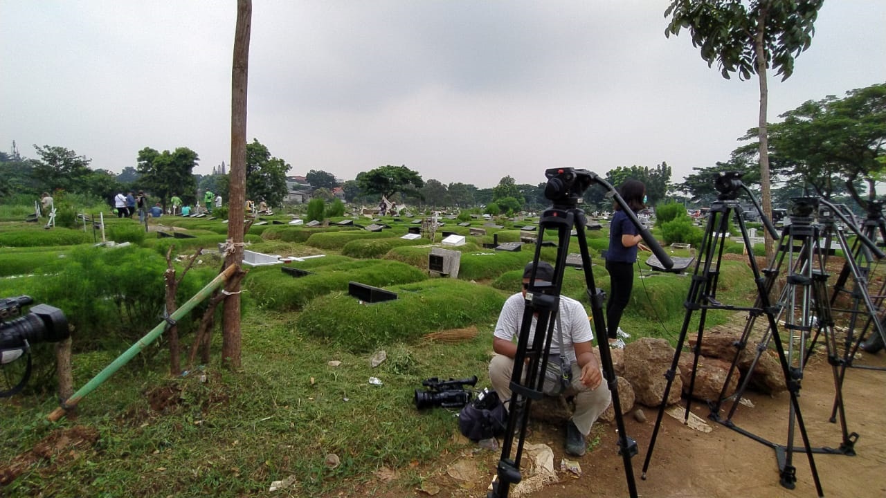 Suasana Terkini Pemakaman Glenn Fredly