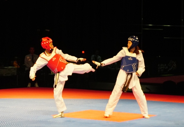 Mariska Halinda Berhasil Sumbang Emas Taekwondo untuk Indonesia