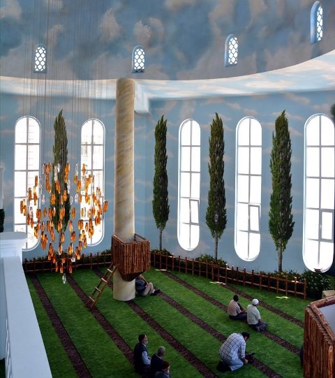 Sejuknya Hamidiye Camii, Masjid Bernuansa Alam
