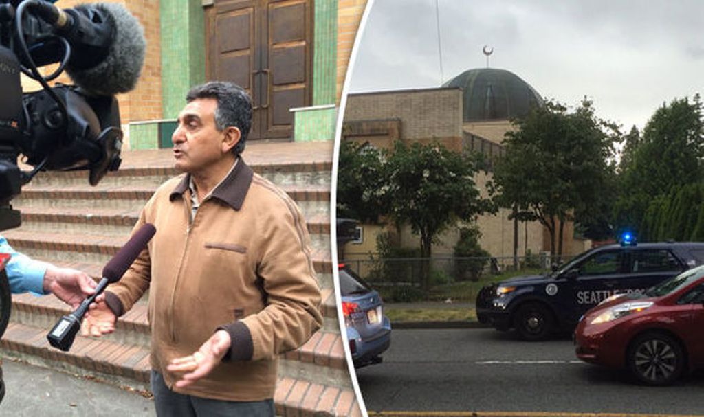Pria Bersenjata Ancam Sebuah Masjid di AS