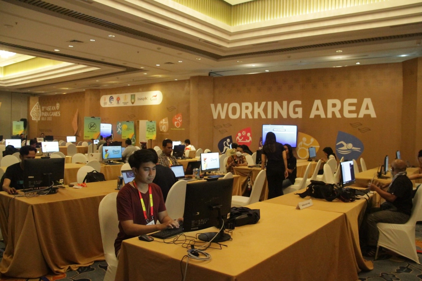 Jurnalis Terkesan dengan Media Center ASEAN Paragames 2022