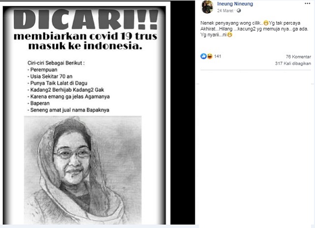 Cek Fakta Ketum Pdip Megawati Masuk Dpo Karena Membiarkan Virus Korona