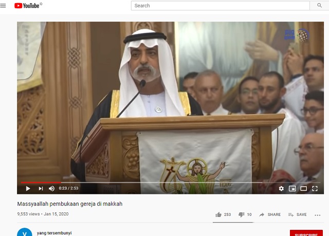 [Cek Fakta] Covid-19 Umat Islam di Arab Banyak yang Murtad, Gereja Dibuka di Mekah? Ini Faktanya