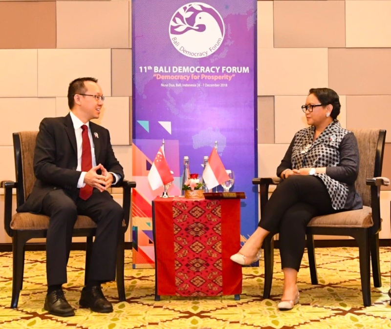 Penguatan Peran AHA Centre di Rakhine Dibahas Menlu Retno