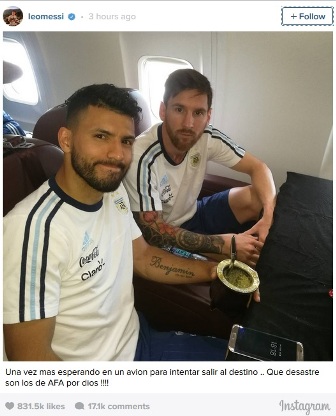 Penerbangan Tertunda, Messi Kecewa dengan Ofisial Timnas Argentina
