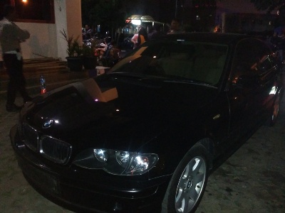 Berplat Palsu, Dua Mobil Mewah Disita 