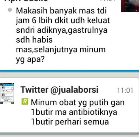 Kesaksian Pelanggan Aborsi <i>Online</i>