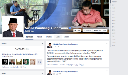 SBY Berduka Cita atas Tragedi AirAsia QZ8501