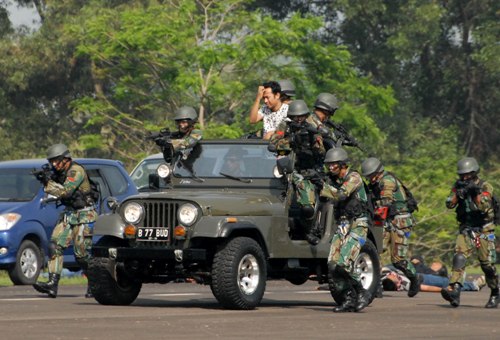 Turun di Dumai, 10 Anggota Paskhas Selamat dari Maut