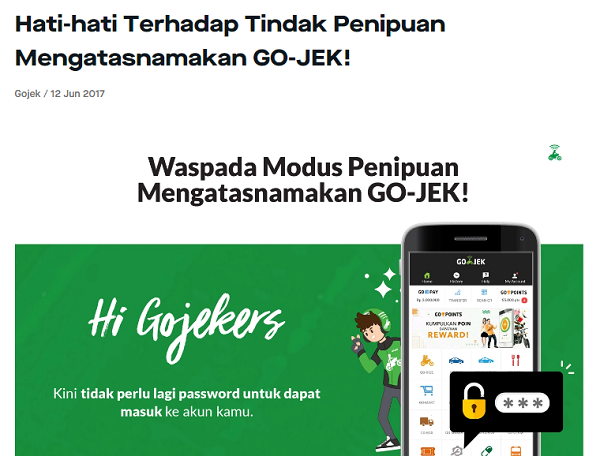 [Cek Fakta] Beredar Link Survei Gojek Berhadiah Rp2 Juta? Ini Faktanya
