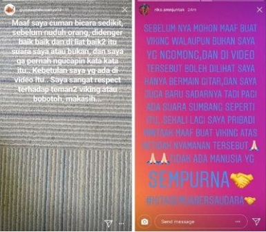 Ramai Video Hina Viking, Dua Penggawa Persija Minta Maaf